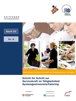 cover image of Schritt für Schritt zur Servicekraft im Tätigkeitsfeld Systemgastronomie